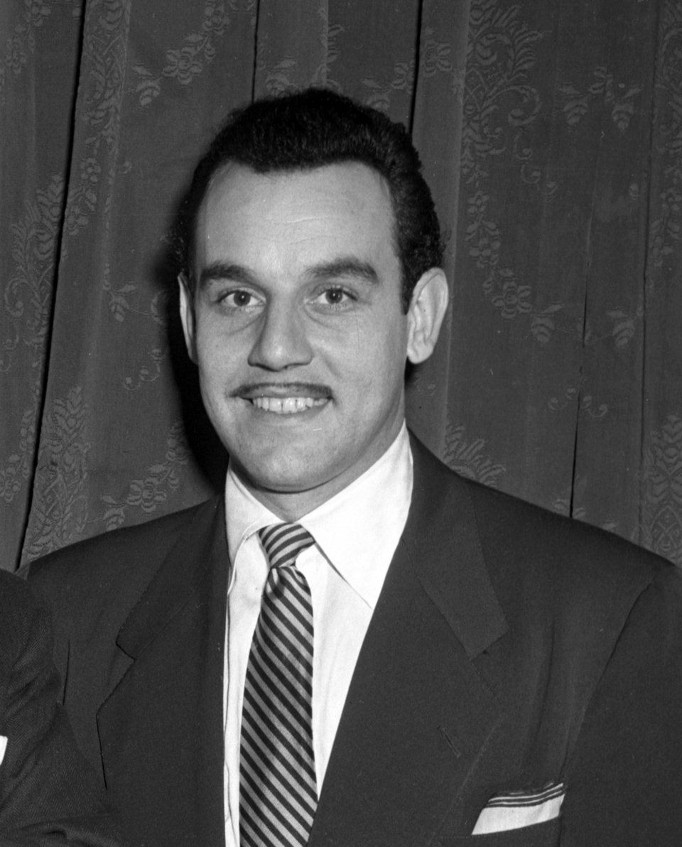 Ο μουσικός Johnny Otis στην Ακαδημία Μουσικής της Φιλαδέλφειας στις 22 Νοεμβρίου 1957