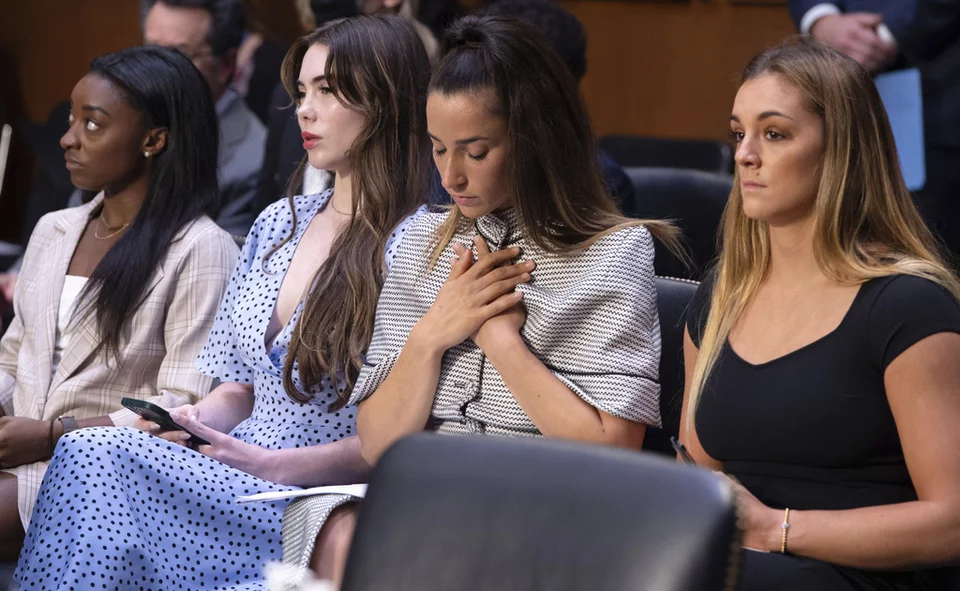 Η Simone Biles, η McKayla Maroney, η Aly Raisman και η Maggie Nichols κατέθεσαν κατά του γιατρού
