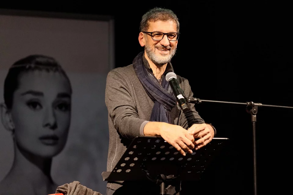 O δημοφιλής Ιταλός συγγραφέας Fabio Stassi.