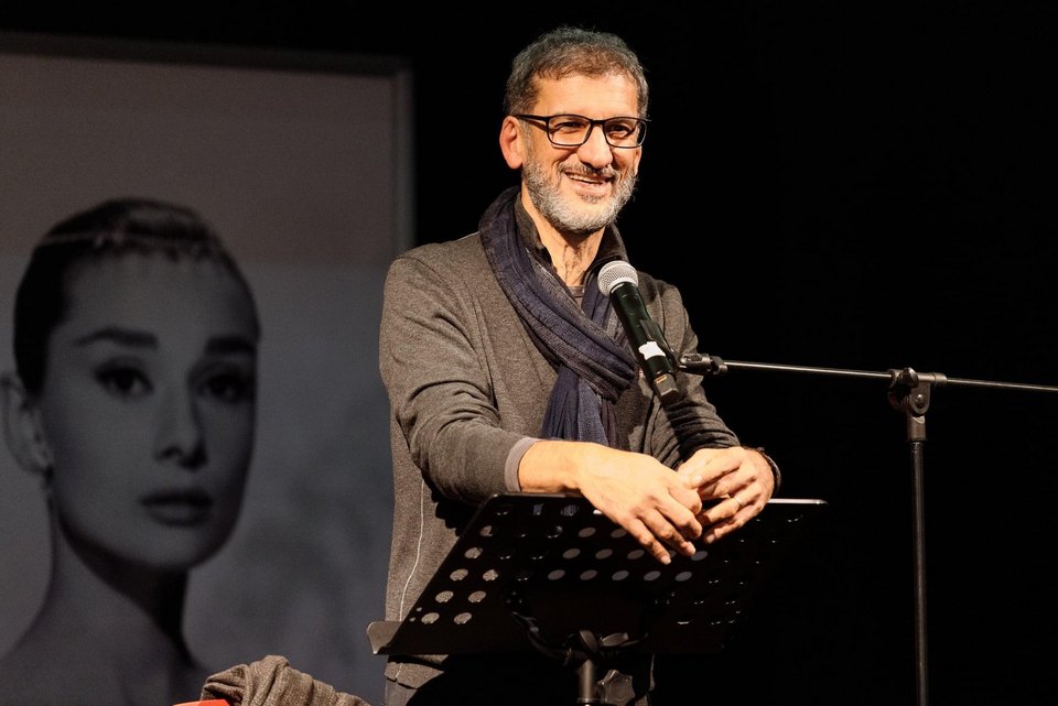 O δημοφιλής Ιταλός συγγραφέας Fabio Stassi. 