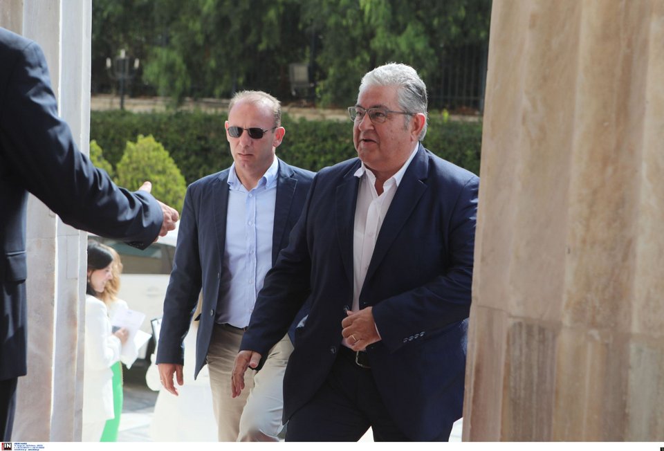 Ο γ.γ. του ΚΚΕ, Δημήτρης Κουτσούμπας