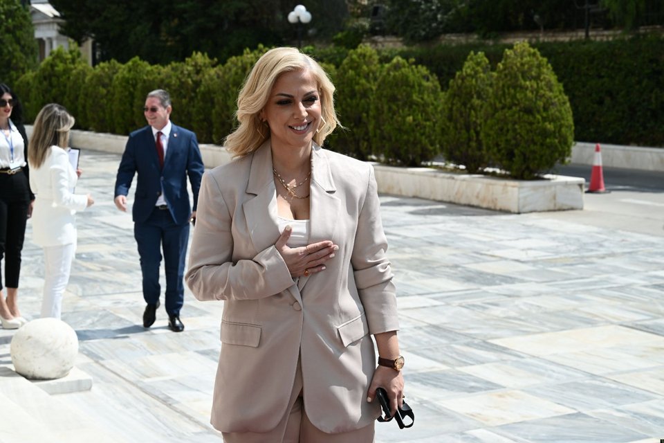 Η βουλευτής του ΣΥΡΙΖΑ Ραλλία Χρηστίδου 