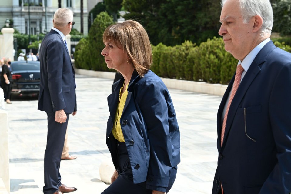 Η Πρόεδρος της Δημοκρατίας Κατερίνα Σακελλαροπούλου