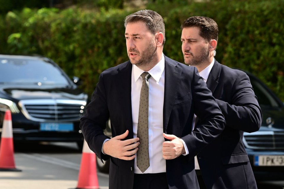 Ο πρόεδρος του ΠΑΣΟΚ-ΚΙΝΑΛ Νίκος Ανδρουλάκης