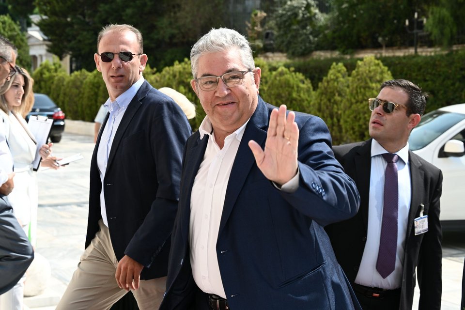 Ο γ.γ. του ΚΚΕ Δημήτρης Κουτσούμπας