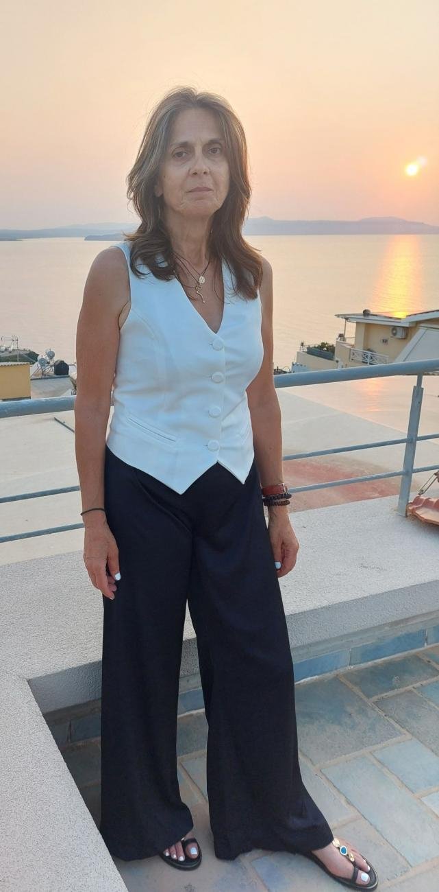 Η δήμαρχος Γαύδου κα Λίλιαν Στεφανάκη