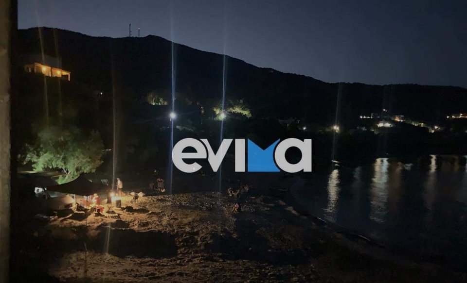 Θα ξημερωθούν στις παραλίες για να αντέξουν τον καύσωνα στην Εύβοια