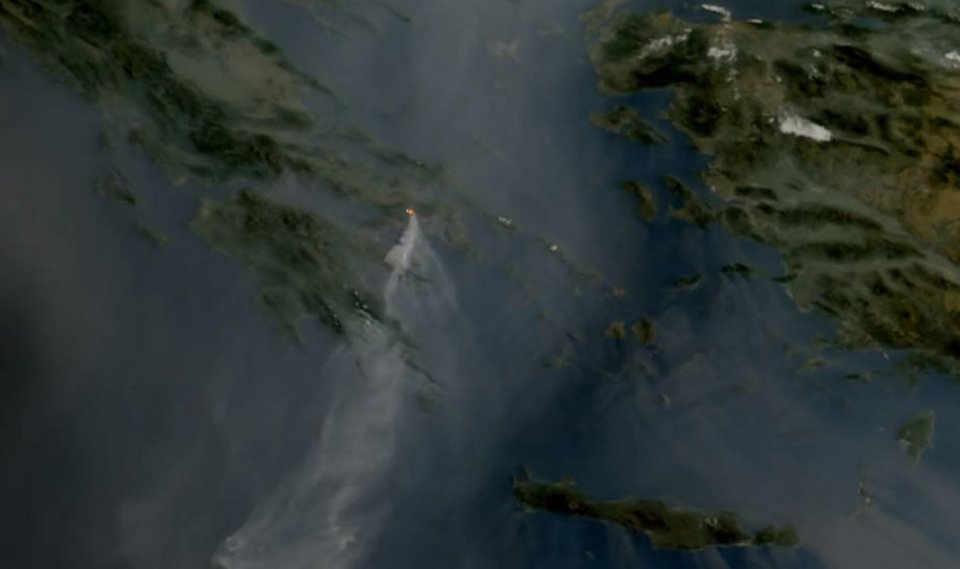 Η φωτιά τα ξημερώματα της 18ης Ιουνίου