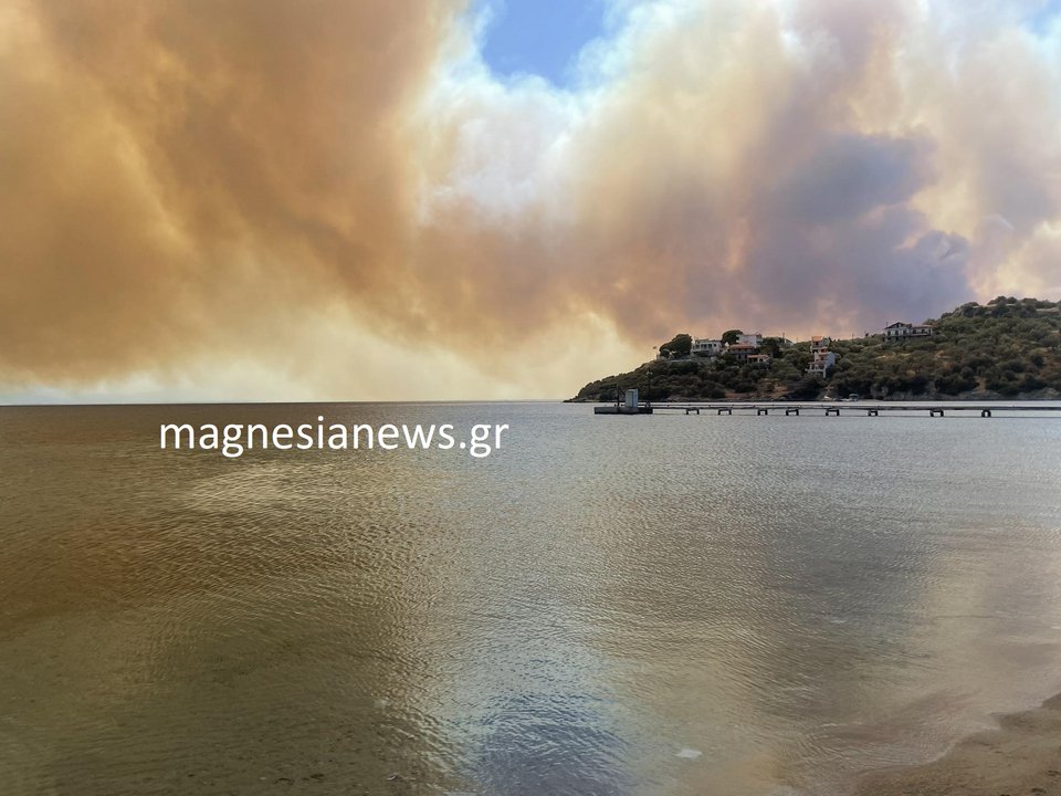 Φωτιά στη Μαγνησία