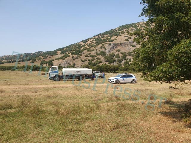 Φωτιά στον Τύρναβο Λάρισας