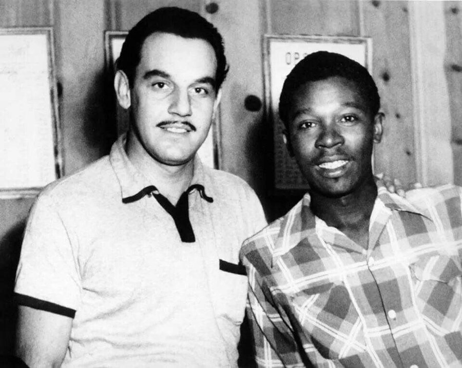 Ο Johnny Otis και ο B.B King.
