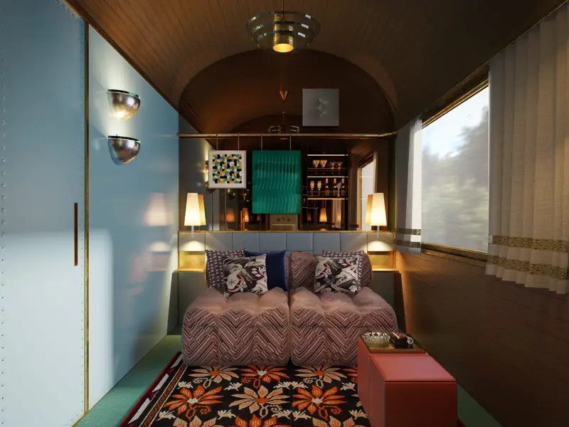 Φωτογραφία: ©Rendering Orient Express La Dolce Vita by Dimorestudio
