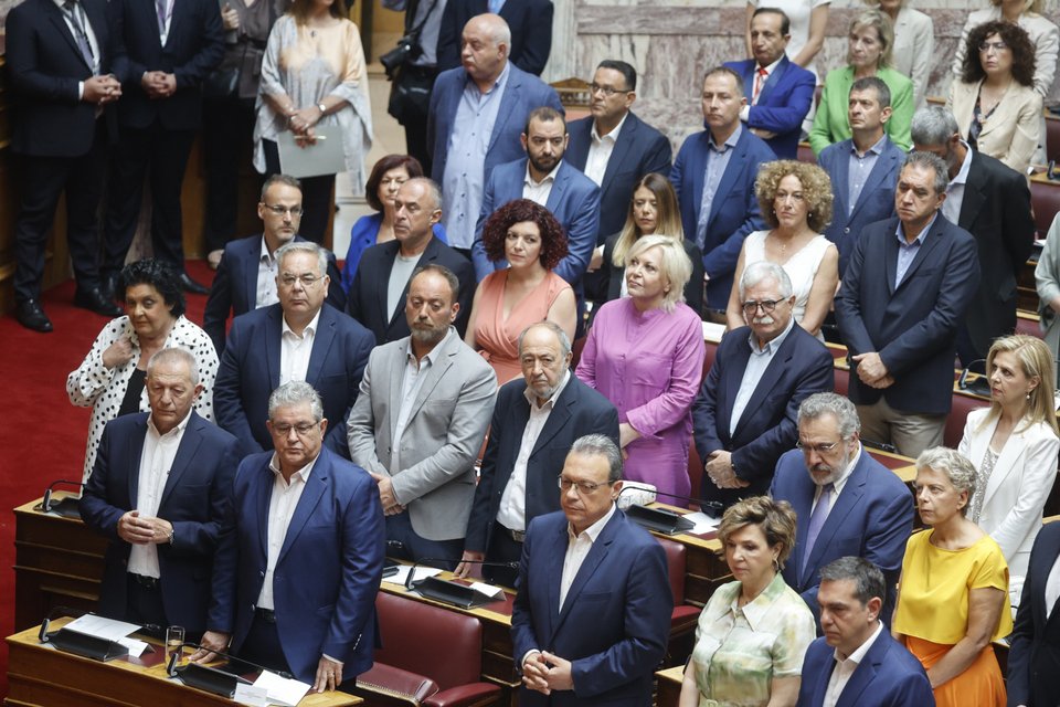 Το ΚΚΕ παραδοσιακά βρίσκεται πρώτο από τα αριστερά