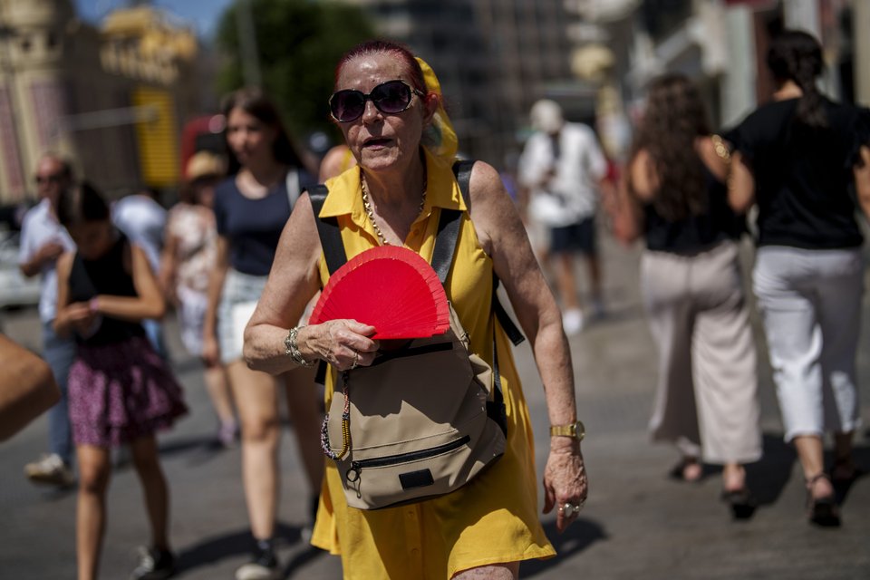 Αφόρητη η ζέστη στη Μαδρίτη