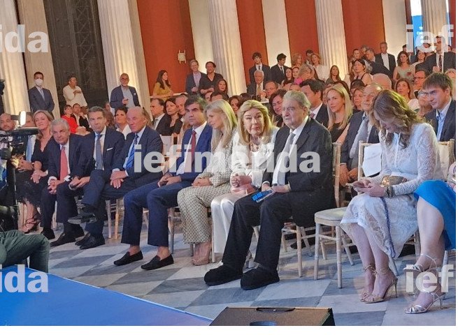 Μαριάννα και Βαρδής Βαρδινογιάννης στο Ζάππειο