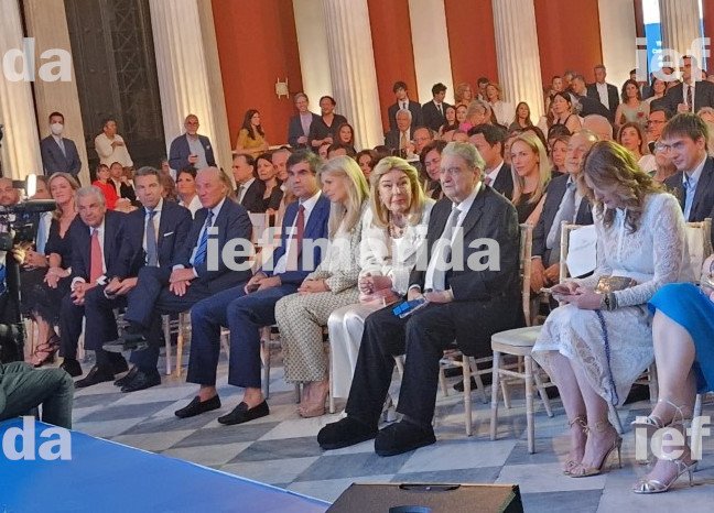 Μαριάννα και Βαρδής Βαρδινογιάννης στο Ζάππειο