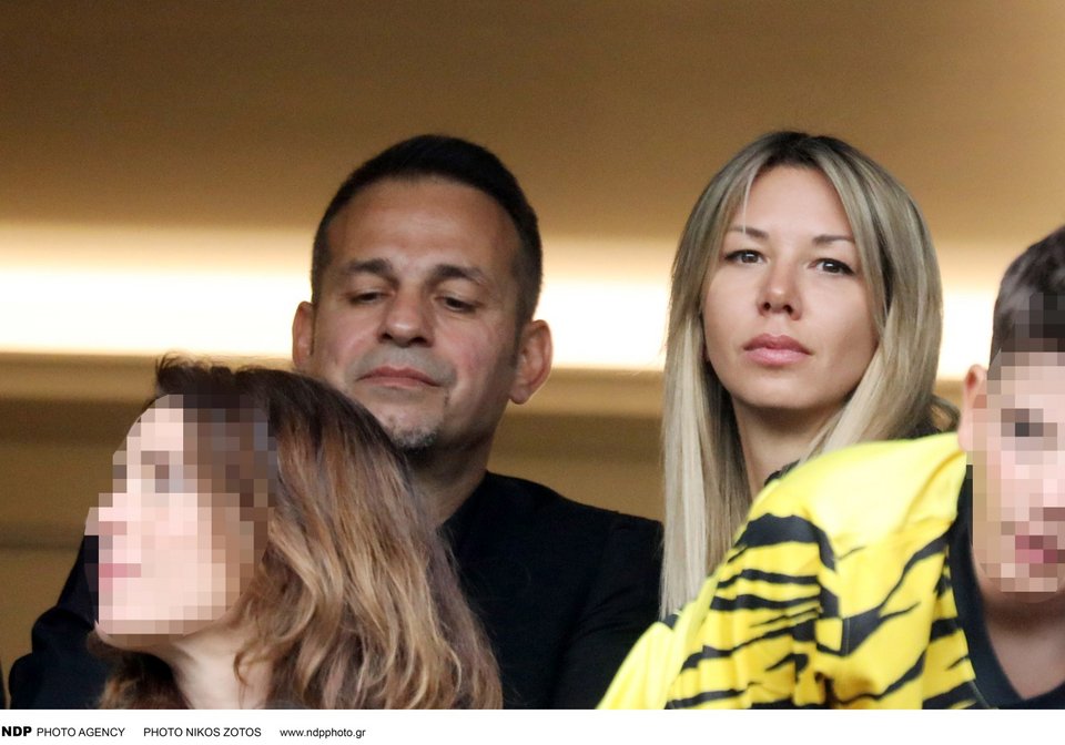 Ο Ντέμης Νικολαΐδης και η νέα του σύντροφος, Αλεξάνδρα Νικολαΐδου