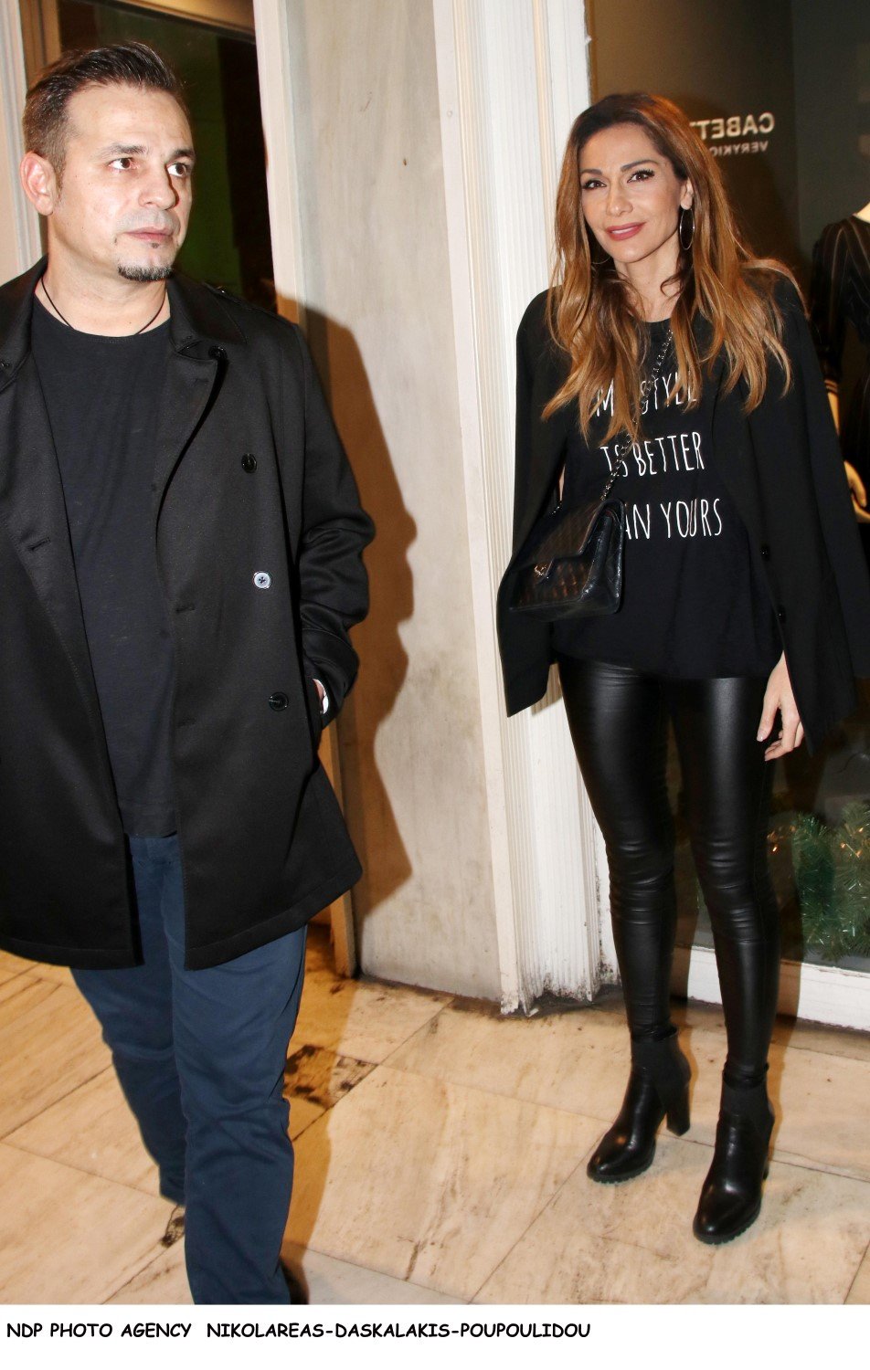 Ο Ντέμης Νικολαΐδης και η Δέσποινα Βανδή