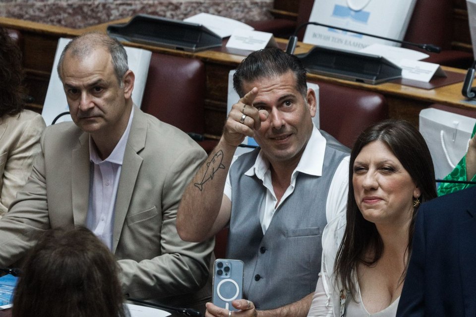 Ο Διαμαντής Καραναστάσης και η Ζωή Κωνσταντοπούλου
