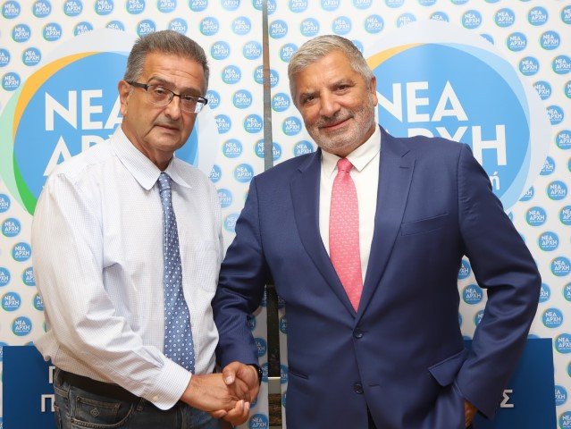 Ο Γιώργος Πατούλης με τον Νίκο Ανδρουλακάκη (αριστερά)