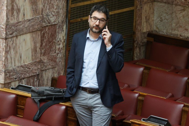 Ο βουλευτής του ΣΥΡΙΖΑ Νάσος Ηλιόπουλος / Φωτογραφία: ΓΙΩΡΓΟΣ ΚΟΝΤΑΡΙΝΗΣ/EUROKINISSI