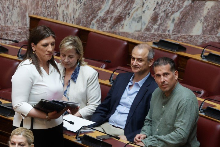 Η Ζωή Κωνσταντοπούλου / Φωτογραφία: ΓΙΩΡΓΟΣ ΚΟΝΤΑΡΙΝΗΣ/EUROKINISSI