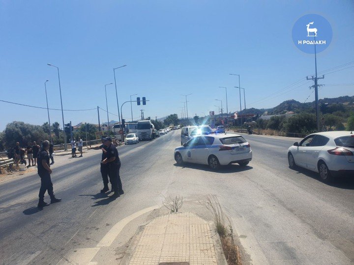 Τροχαίο μετά από καταδίωξη στη Ρόδο