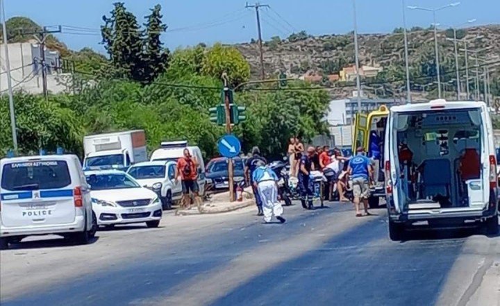 Τροχαίο μετά από καταδίωξη στη Ρόδο