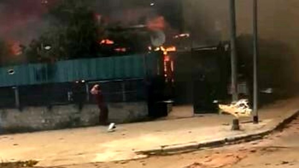 Το σπίτι που κάηκε στο Παλέρμο /palermotoday