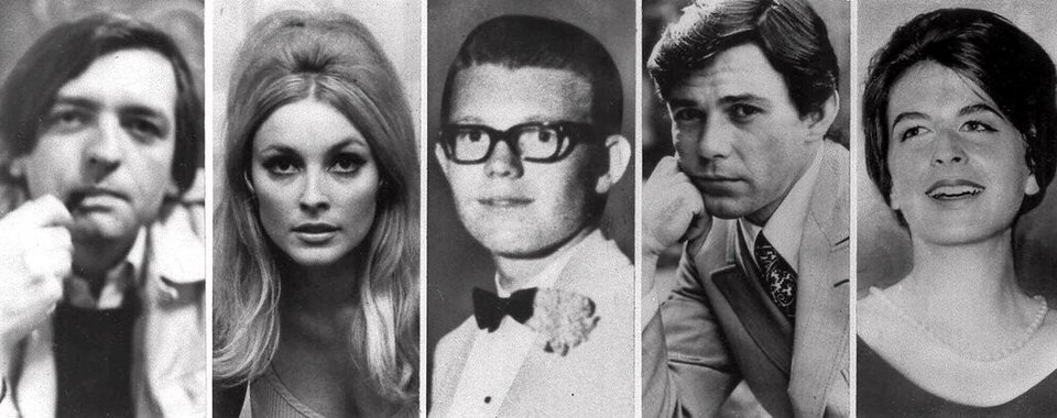 Από αριστερά, οι Voityck Frykowski, Sharon Tate, Stephen Parent, Jay Sebring και Abigail Folger