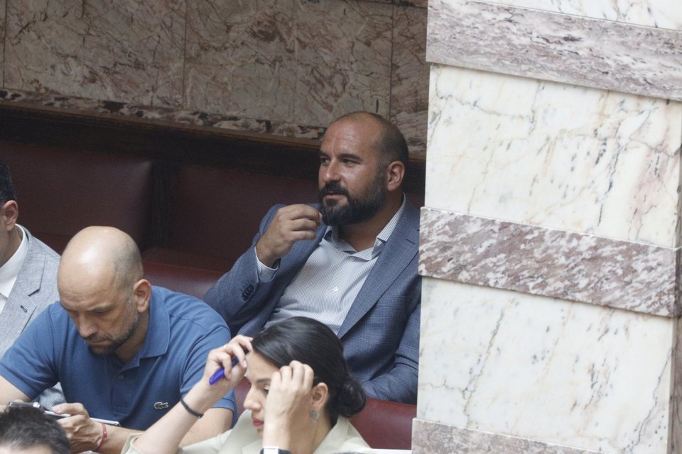 Ο Τζανακόπουλος στα ορεινά της Βουλής