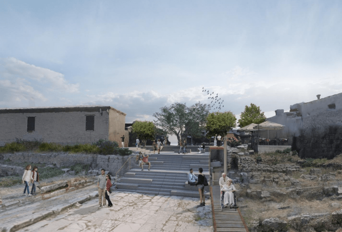 Ανάπλαση εισόδου και εξόδου