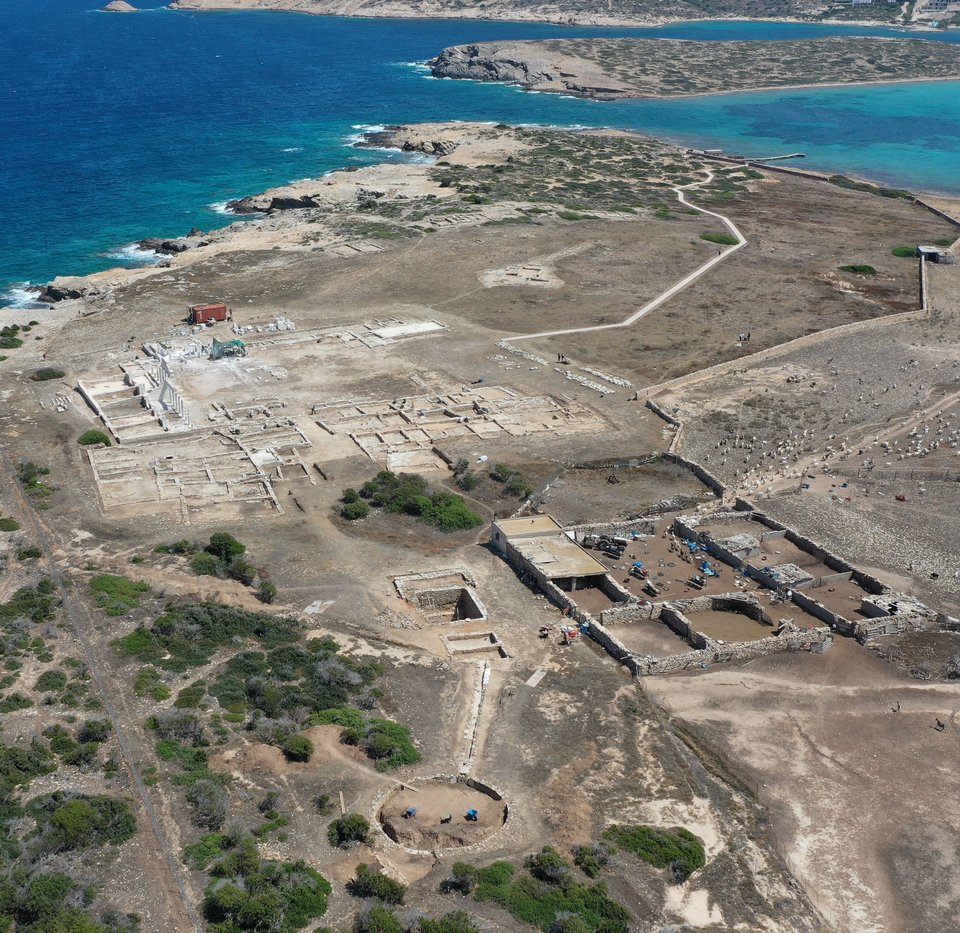 Σημαντικά αρχαιολογικά ευρήματα ανέδειξε η φετινή ανασκαφή στη νησίδα του Δεσποτικού. 