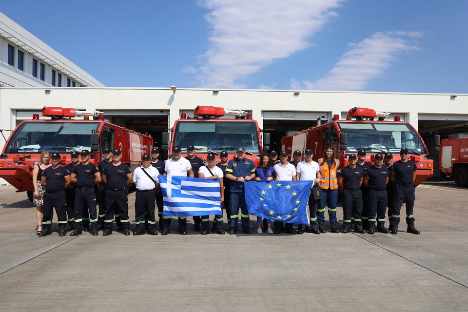 Πυροσβέστες από Μάλτα