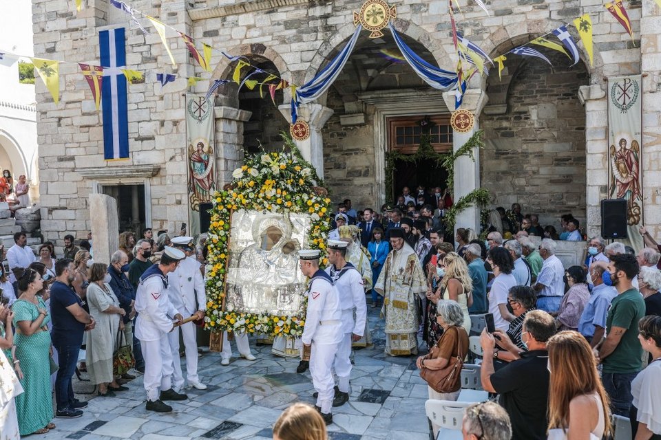 Η Παναγία Εκατονταπυλιανή της Πάρου / ΘΟΔΩΡΗΣ ΜΑΝΩΛΟΠΟΥΛΟΣ/ΓΡΑΦΕΙΟ ΤΥΠΟΥ ΠΡΟΕΔΡΙΑΣ ΤΗΣ ΔΗΜΟΚΡΑΤΙΑΣ/EUROKINISSI