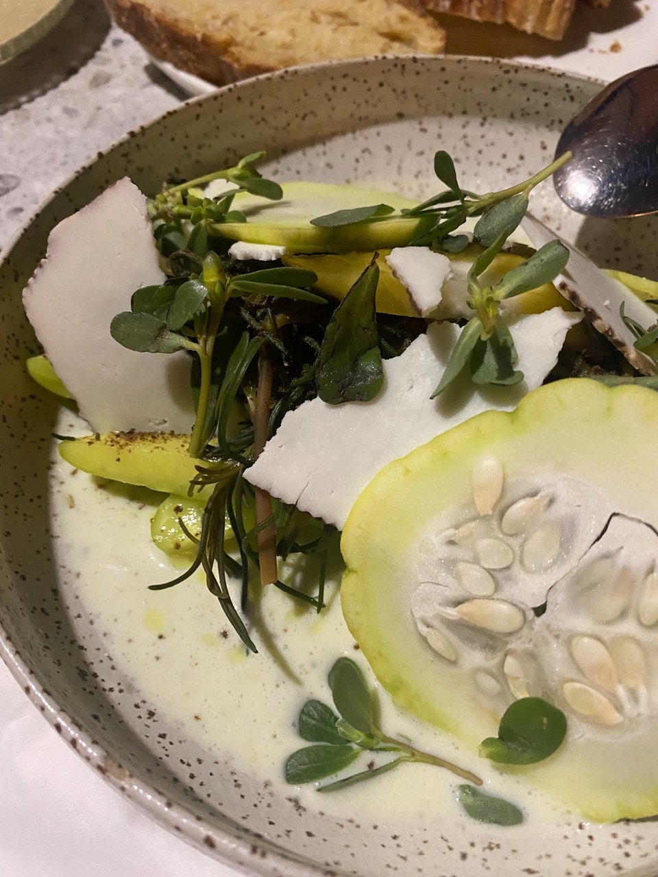 Σαλάτα αγγούρι. 