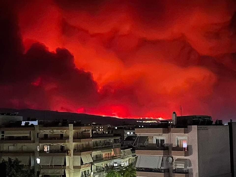 Φωτιά στην Αλεξανδρούπολη