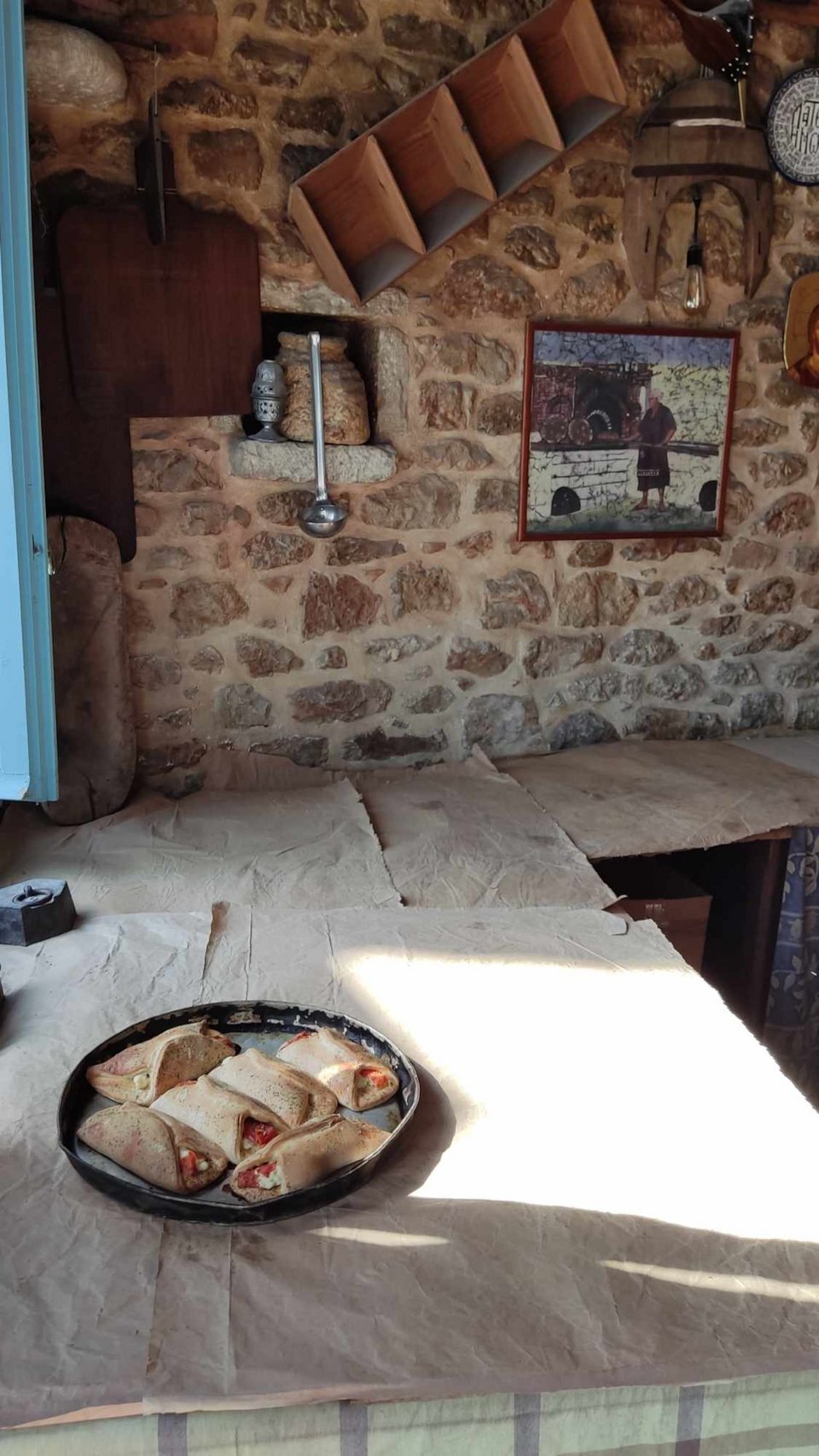 Παραδοσιακός φούρνος στη Μάνη