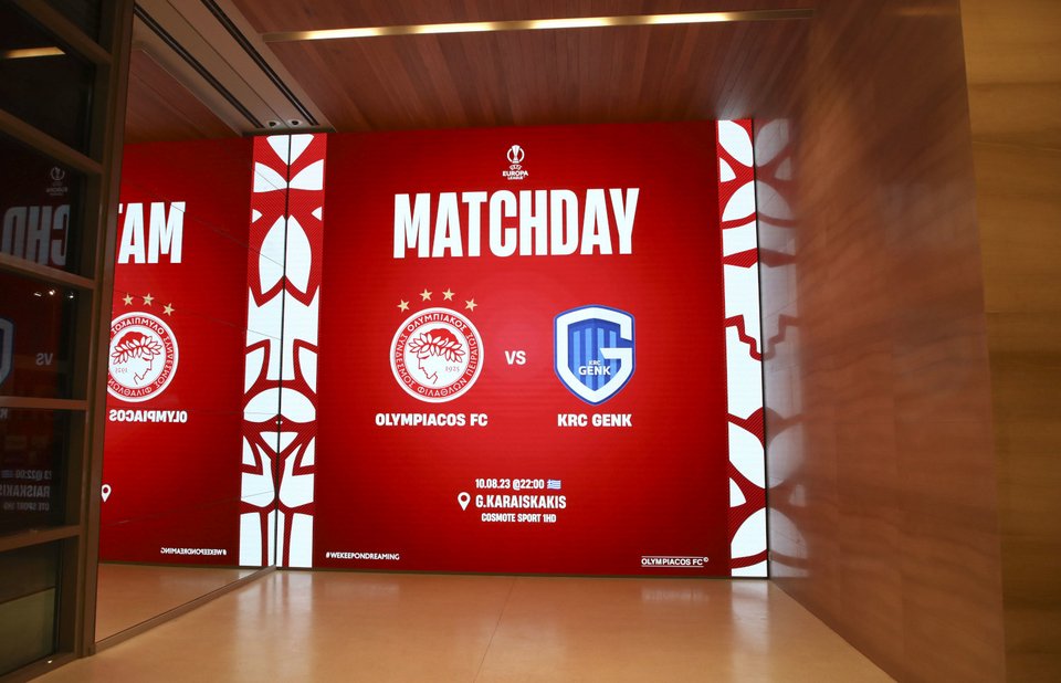 Το ανακαινισμένο γήπεδο Καραϊσκάκη