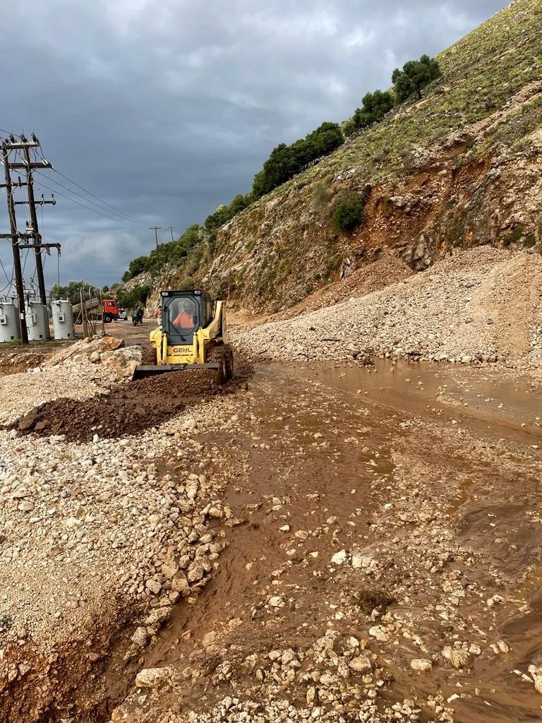 Προβλήματα από την κακοκαιρία στην Κεφαλονιά / Φωτογραφία: ekefalonia.gr