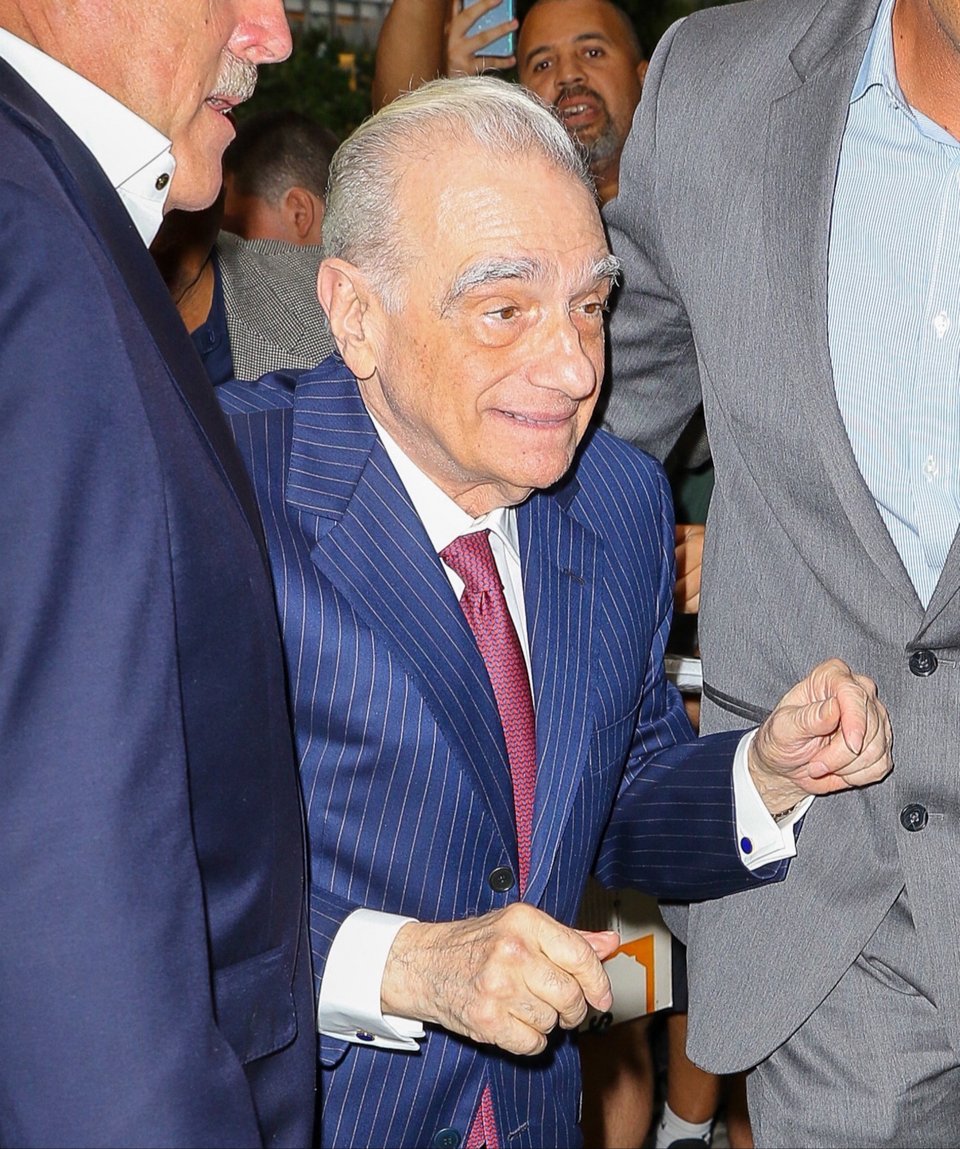 O Μάρτιν Σκορτσέζε πηγαίνει στο πάρτι του Ρόμπερτ Ντε Νίρο