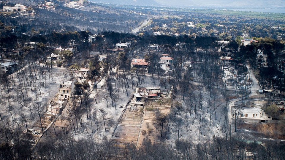 Το Μάτι μετά την πυρκαγιά