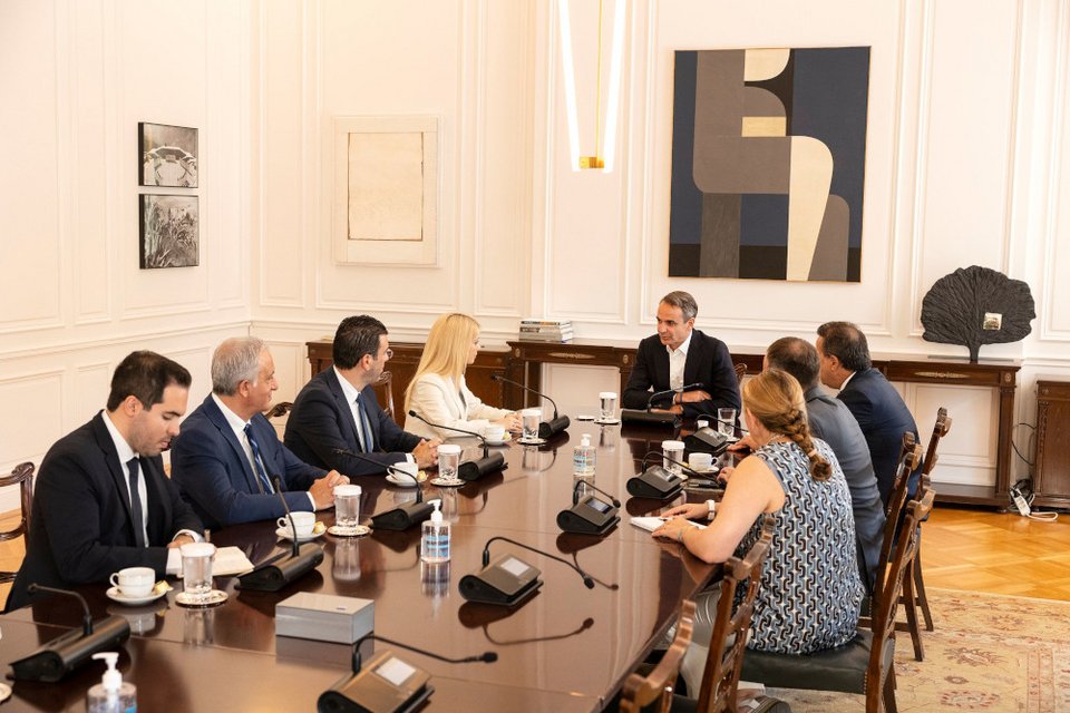 Στιγμιότυπο από τη συνάντηση