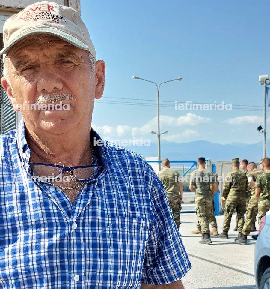 Ο πρόεδρος του Συνεταιρισμού, Γιάννης Κίτσιος