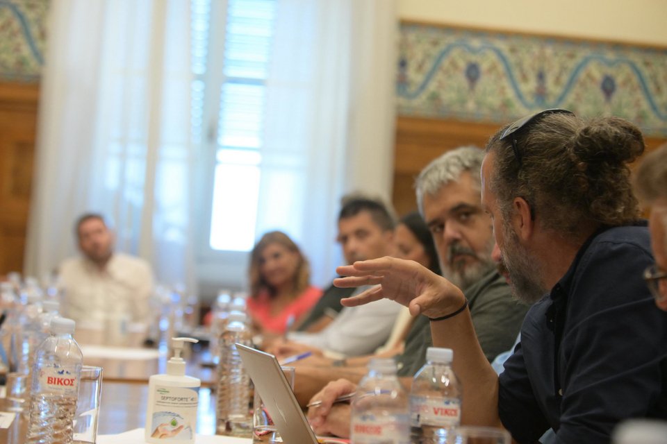 Από τη σύσκεψη με φορείς και επιστήμονες της πρόληψης και της δασοπροστασίας