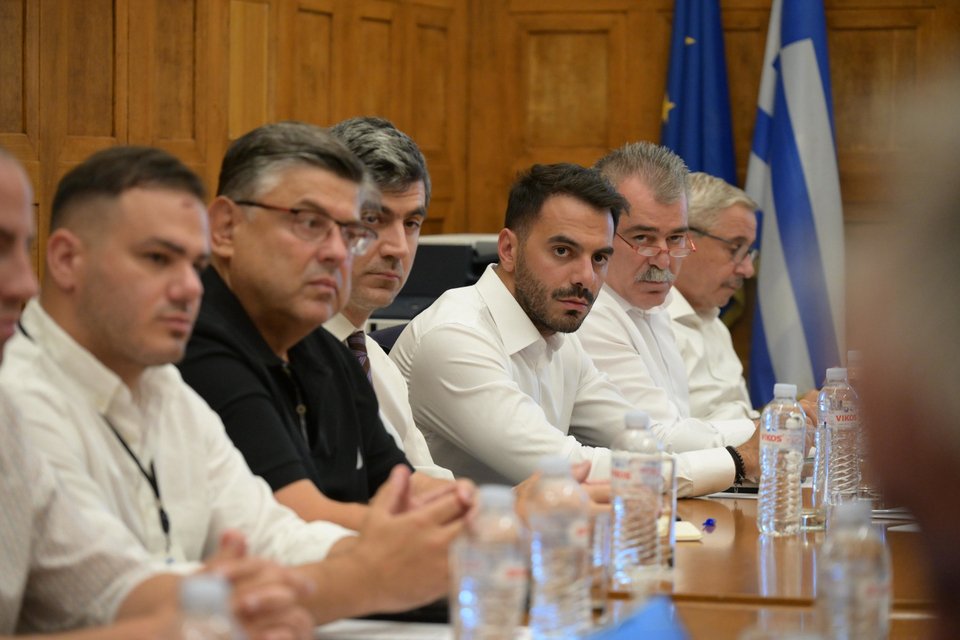 Από τη σύσκεψη με φορείς και επιστήμονες της πρόληψης και της δασοπροστασίας