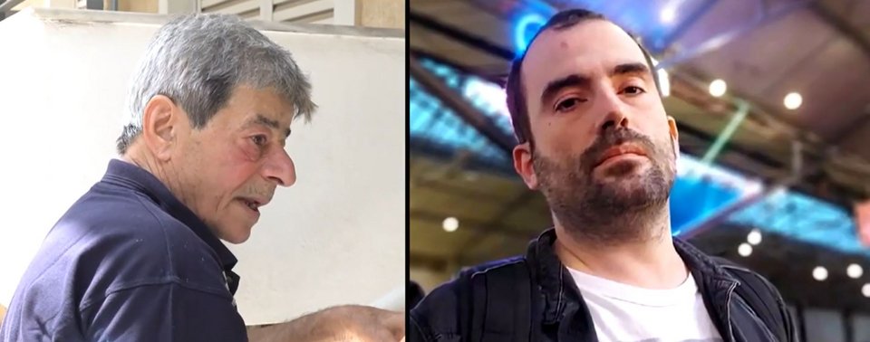 Ο θείος του αδικοχαμένου δημοσιογράγου στην κάμερα του Star / Φωτογραφία: Screenshot
