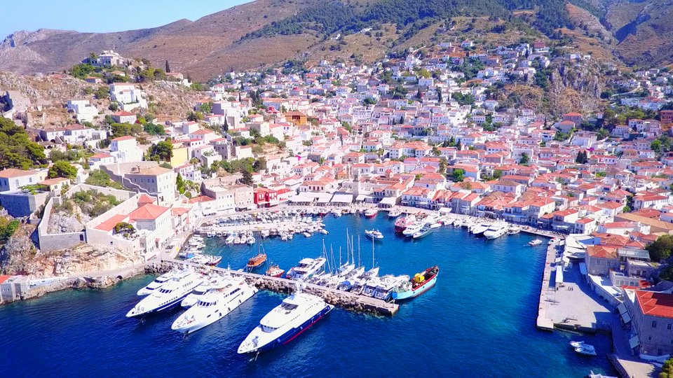 Η Ύδρα από ψηλά