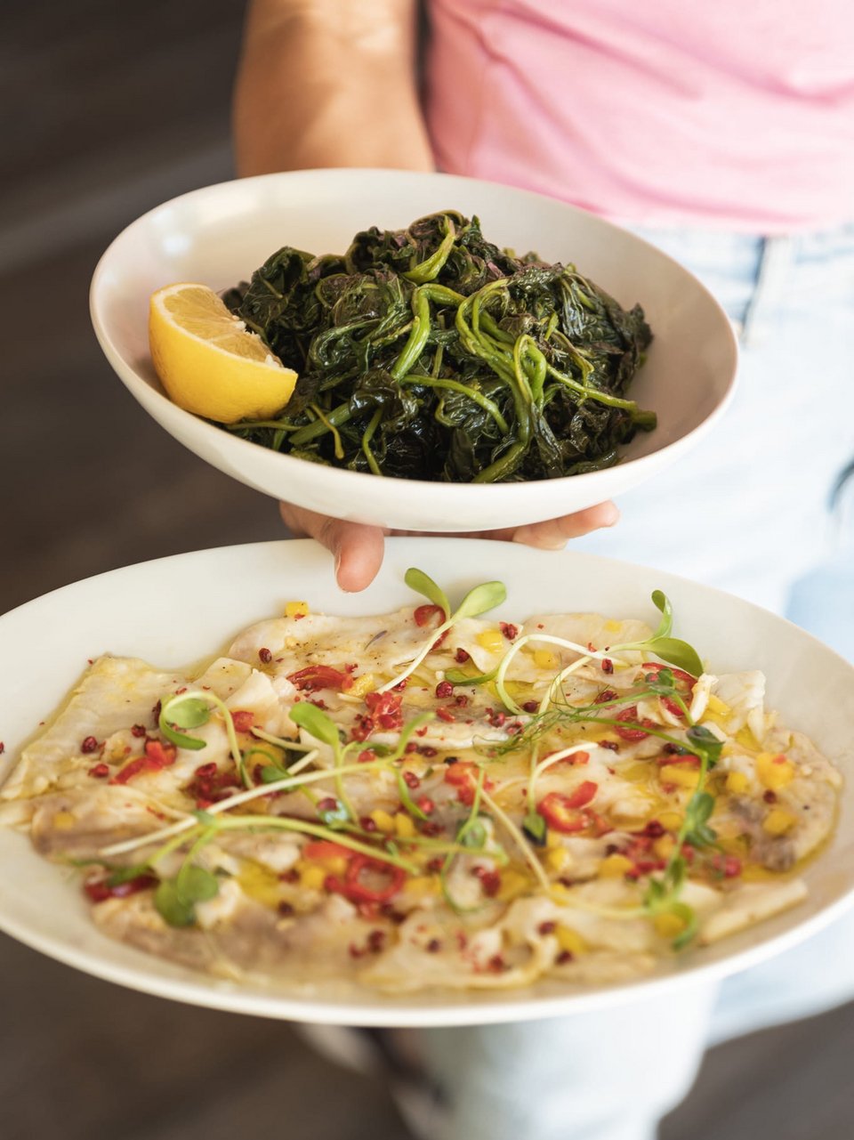 Το μενού του Φύκι-Φύκι διαθέτει μεγάλη ποικιλία σε θαλασσινά / Φωτογραφία: fykiporto/Instagram