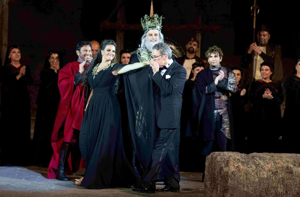 Εικόνες από την παράσταση «Νόρμα»